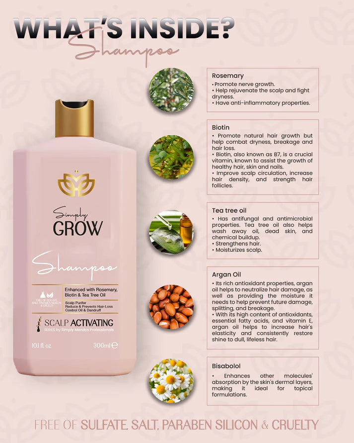 Simply Grow Champú Activador